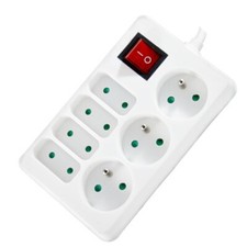 Bloc 7 Prise Multiprise 3x16A