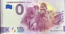 BILLET 0 EURO JARDIM ZOOLOGICO LISBON  PORTUGAL 2024 NUMERO DIVERS