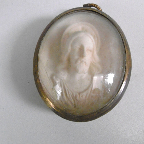 Miniature medaillon christ - miniature, du
