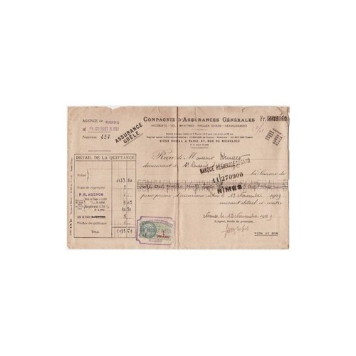 Grellet quittance assurances - grellet,