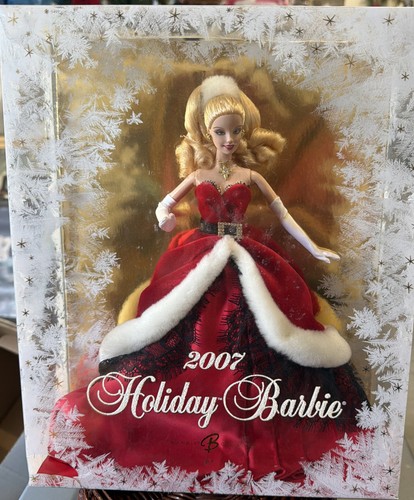 2007 holiday barbie collector - barbie,