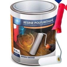 Résine polyuréthane SATIN 750ML mono- composant incolore vernis vitrificateur...