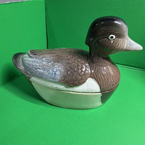 French faience ceramic - , duck