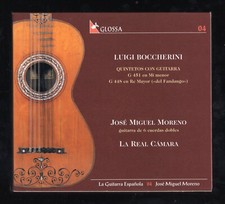CD ★ Luigi Boccherini - José Miguel Moreno ★ Album GLOSSA Guitare Espagnole
