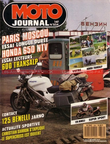 Moto journal 854 - moto,
