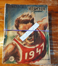 Rare lot des 5 ALMANACHS de Miroir SPRINT    1947/1948/1949/1950/1951...