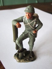 SOLDAT DE PLOMB, MITRAILLEUR ITALIEN , 1918, 70 MM, HACHETTE