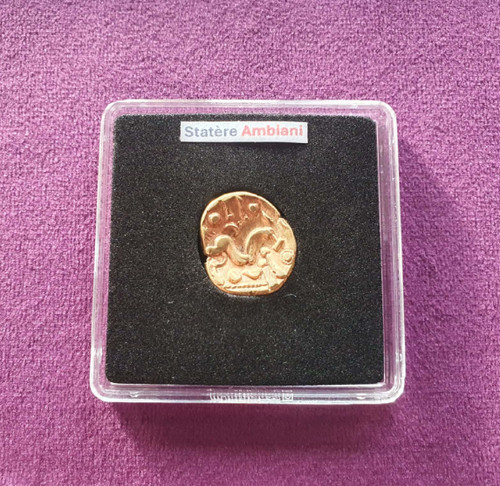 Pièce monnaie gauloise - monnaie,