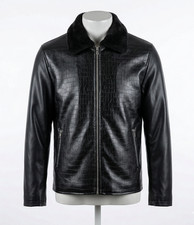 Veste cuir pour homme motif - pour,
