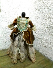 ?Véritable très ancienne robe année 1880 pour poupée de mode parisienne