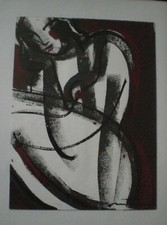 Peinture acrylique sur papier
