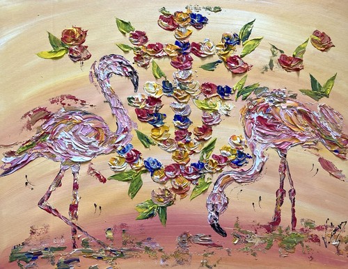 Croix camargue flamants - de,