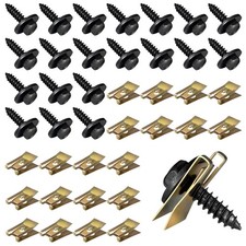 60 jeux d'écrou en tôle vis