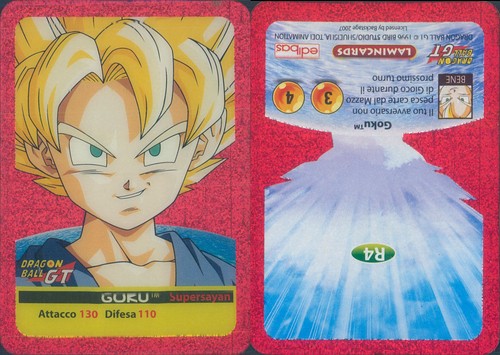 Carte dragonball goku - carte,