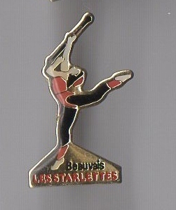 Pin twirling majorette - pin's, les