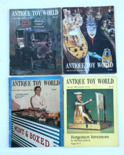 Lot de 4 Magazines Antique Toy World Année 1985 Revue Collection Jouets Anciens