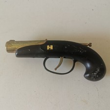 Ancien Briquet De table En Forme De Pistolet