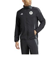  Algérie FAF Adidas veste de survêtement jacket Noir Woven 2025 26 Presentation