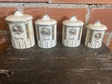 Série De 4 Pots À Épices