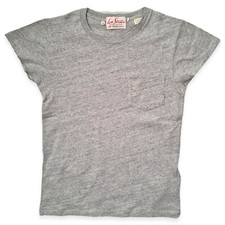 New LVC Levi's Vintage Clothing 1950's Sportswear Tee Grey Size XS