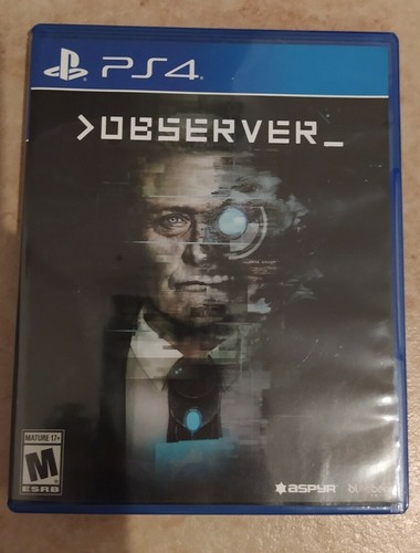 Observer ps4 ps5 - ps4, limited