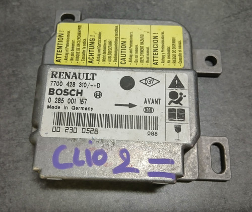Calculateur airbag renault - calculateur,