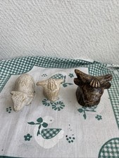 3 Animaux Résine Crèche