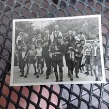 carte image ddr rda 8,5cm par 6,5 cm volkspolizei police populaire et les jeunes