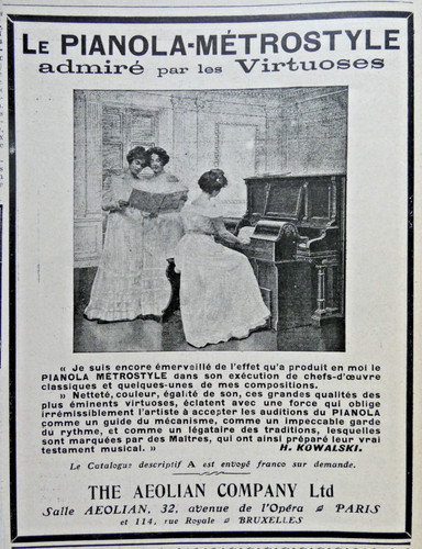 Publicité presse 1907 - publicitÉ, de