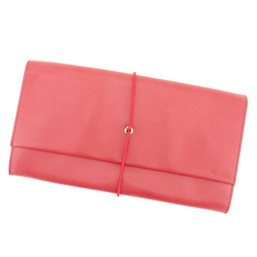 Pochette prada cuir rouge - pochette,