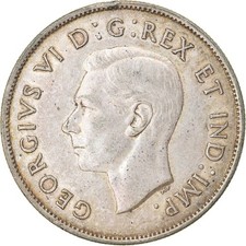 Monnaie, Canada, George VI, 50