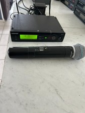 Shure SLX24 Beta 58A wireless mic system P4 frequency