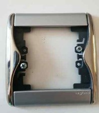 82410 Legrand SAGANE Plaque Xeliomate chrome 824 10 interrupteur prise 