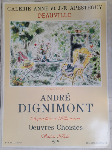 Dignimont affiche vintage - affiche,