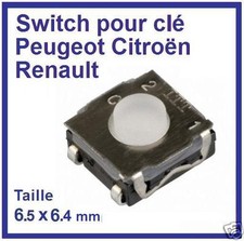 1 Switch bouton de clé