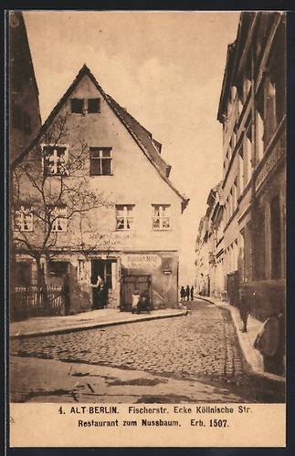 Carte postale vieux berlin - postale, vieux-berlin