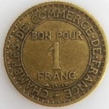 Chambres de Commerce 1 Franc -