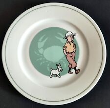 ASSIETTE TINTIN - LE CRABE AUX