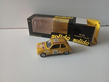 SOLIDO  1/43 #81 PEUGEOT 104 ZS RALLYE TRES BON ETAT EN BOITE #2 ar