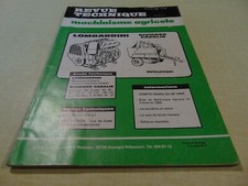 moteur lombardini  . RIVIERRE CASALIS  Revue Technique Agricole N° 39