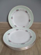 6 Assiettes Plates