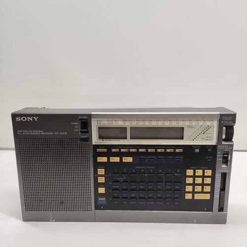 Sony icf 2001d air mw - lw,