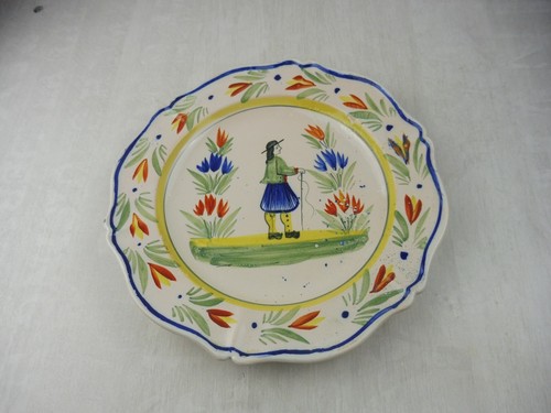 Ancienne assiette décor