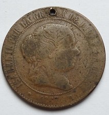 5 centimos de escudo OM 1867