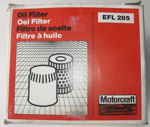 Filtre huile motorcraft efl - huile,