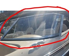 PORT CURVED GLASS  WINDSHIELD