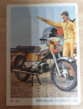image  Card MOTO  n°42 GILERA 175 R ET N°26 KREIDLER FLORETT RS