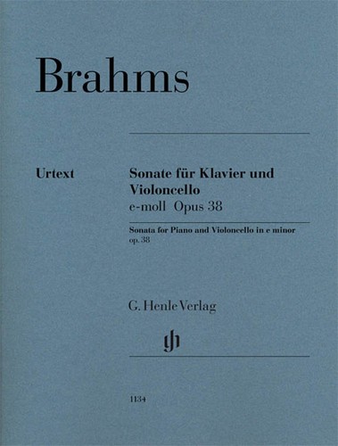 Brahms violoncello sonata e - brahms,