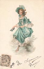 CPA FANTAISIE ILLUSTRÉE JEUNE