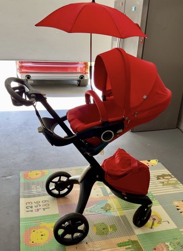 Stokke xplory red stroller - stokke,